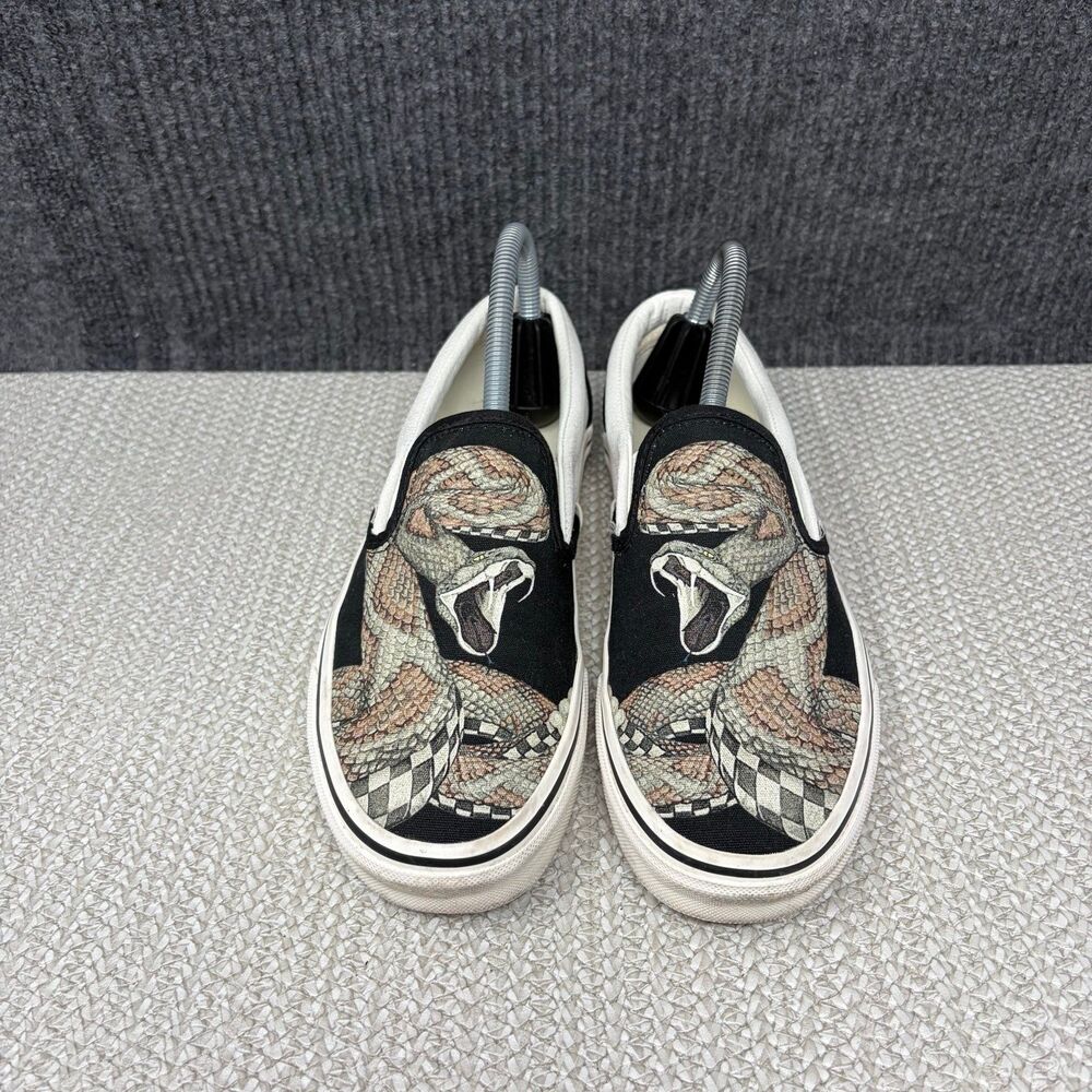 Vans Classic Slip On Desert Snake Sneakers Rattlesnake Women’s 7.5 / Mens 6